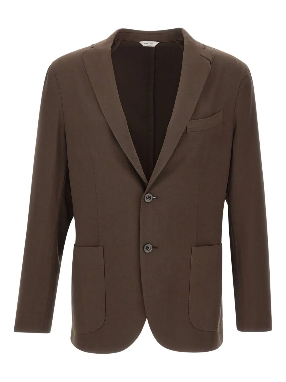 Boglioli narrow-lapel wool blazer - ブラウン Boglioli narrow-lapel wool blazer - ブラウン