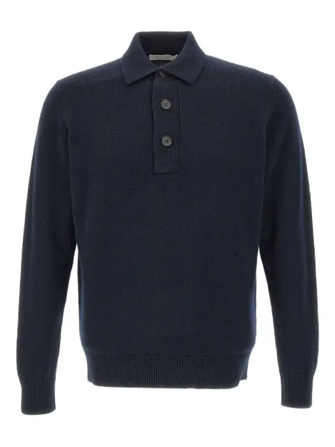 Filippo De Laurentiis polo à design côtelé