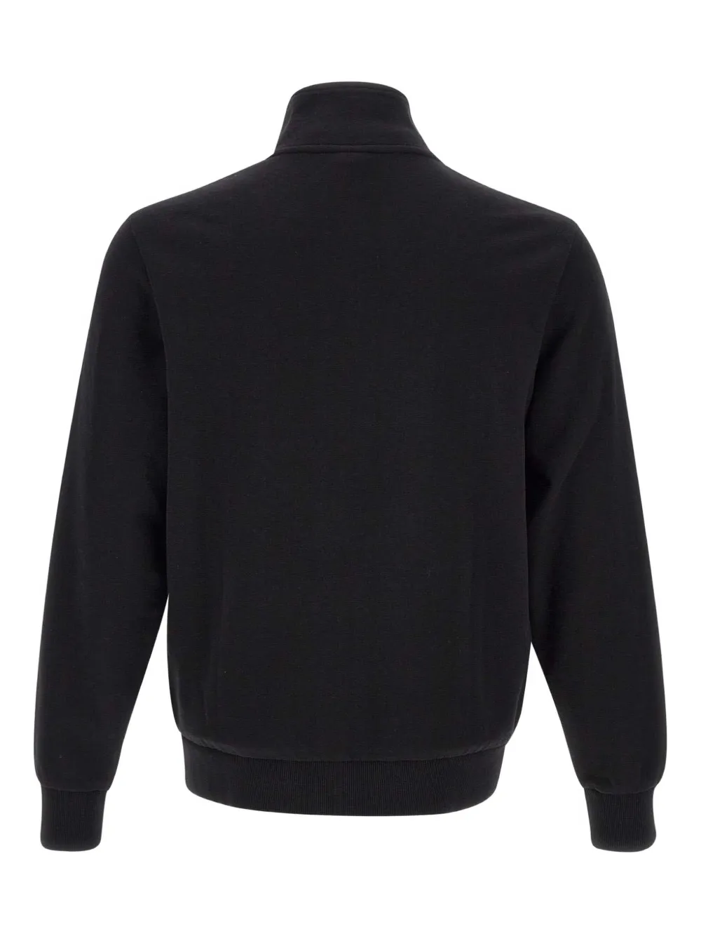 Sun68 high-neck logo sweatshirt Zwart