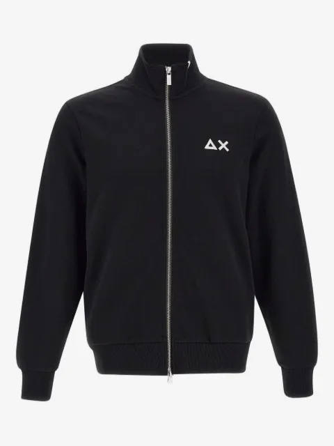 Sun68 high-neck logo sweatshirt