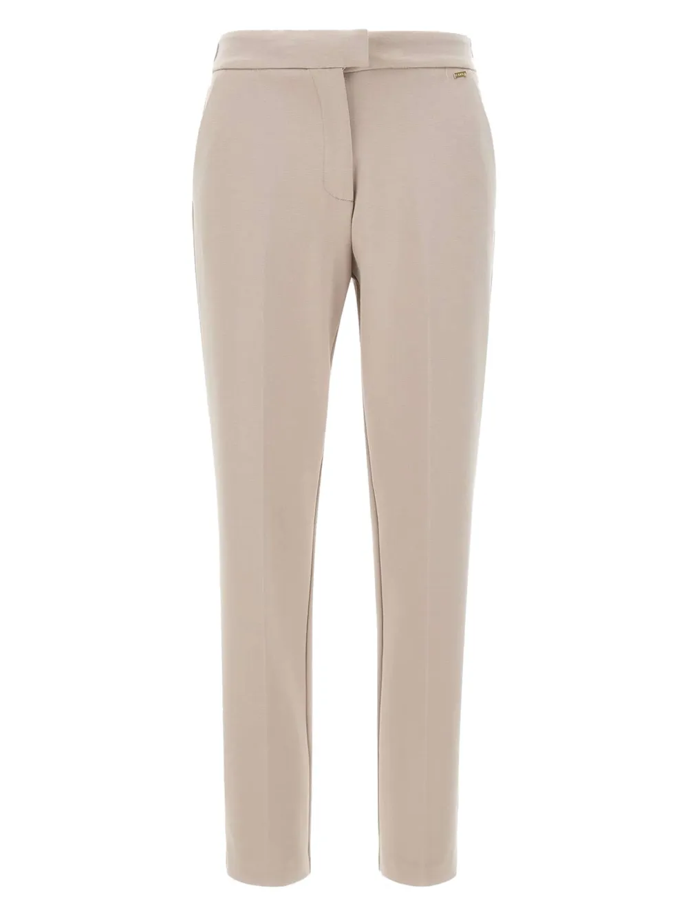 kaos elasticated-waist french-pocket trousers | Neutrals | Image 1