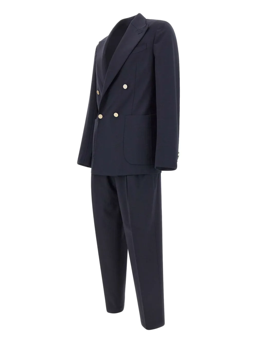 Briglia 1949 double-breasted suit Blauw