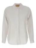 kaos classic-collar cotton shirt - White