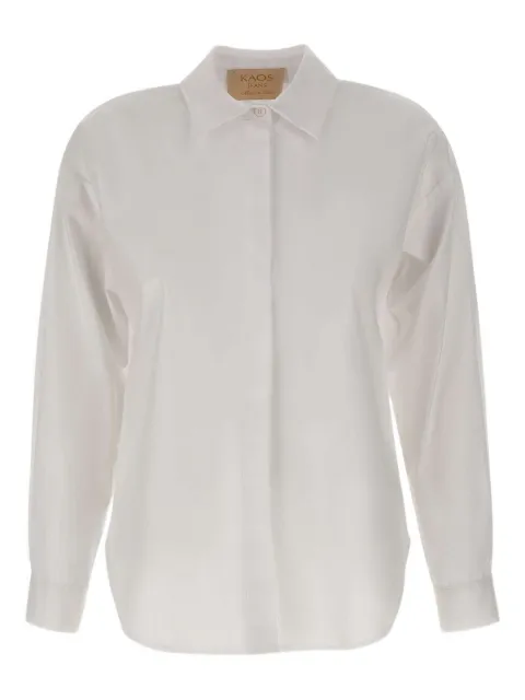 kaos classic-collar cotton shirt