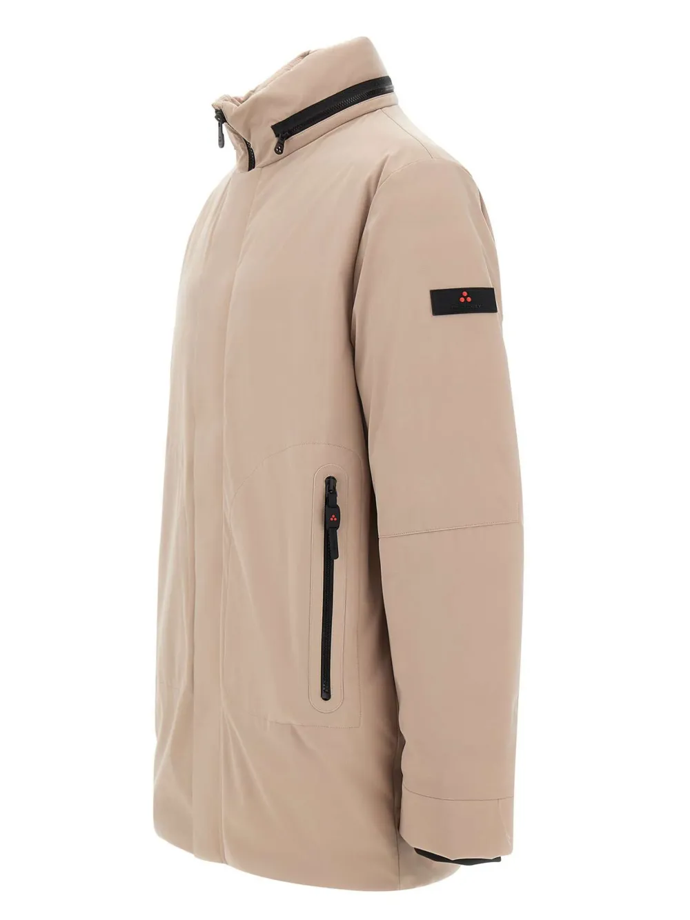 Peuterey zip-up parka Beige