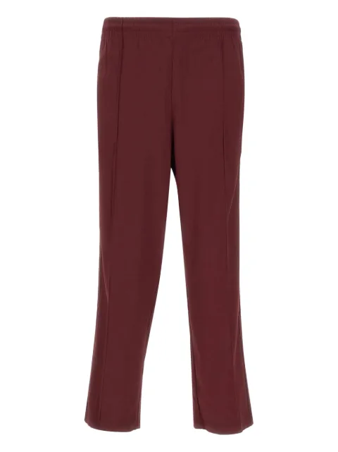 adidas side-stripe elasticated-waistband trousers