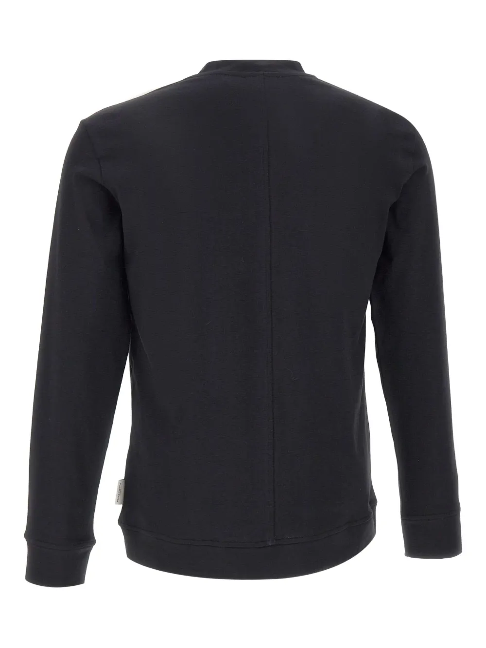 Paolo Pecora long-sleeve crew-neck sweater - Zwart