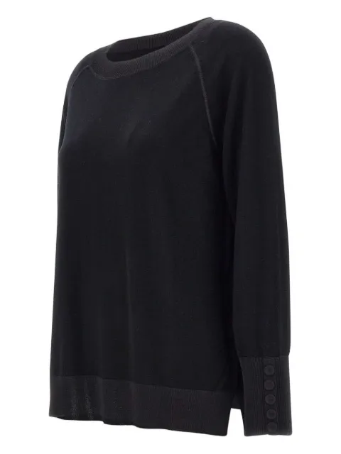 ELENA MIRO` buttoned-cuff sweater