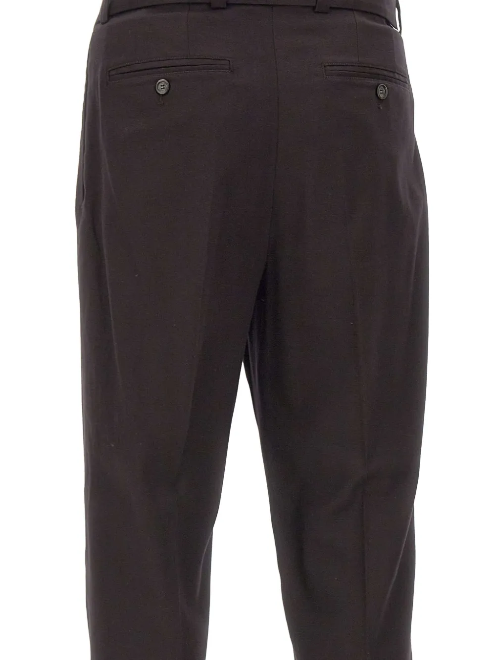 Paolo Pecora pleated belted trousers Bruin