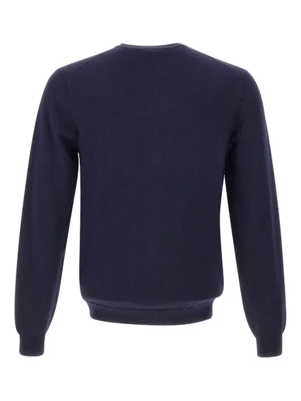 Sun68 Maglione Girocollo a Maniche Lunghe Blu FARFETCH IT