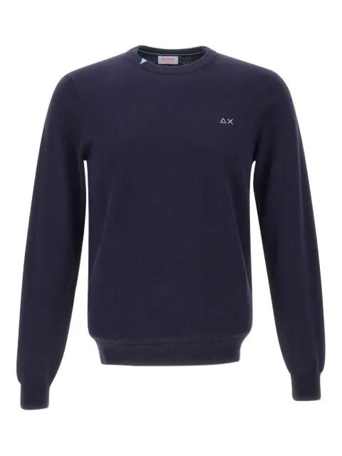 Sun68 crew-neck long-sleeve sweater