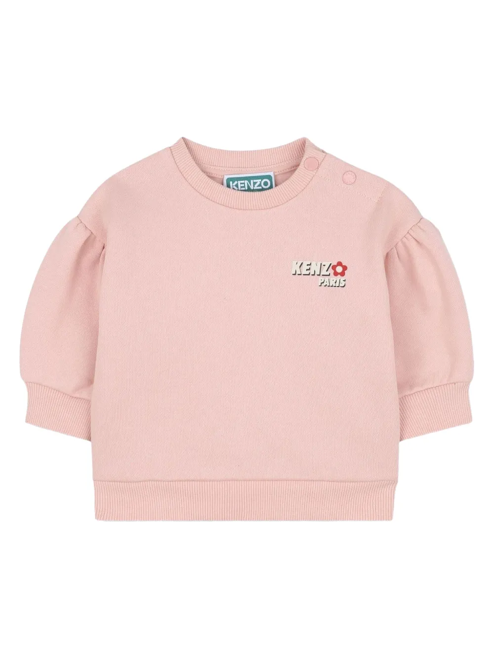 Kenzo Kids Trainingspak met pofmouwen Roze