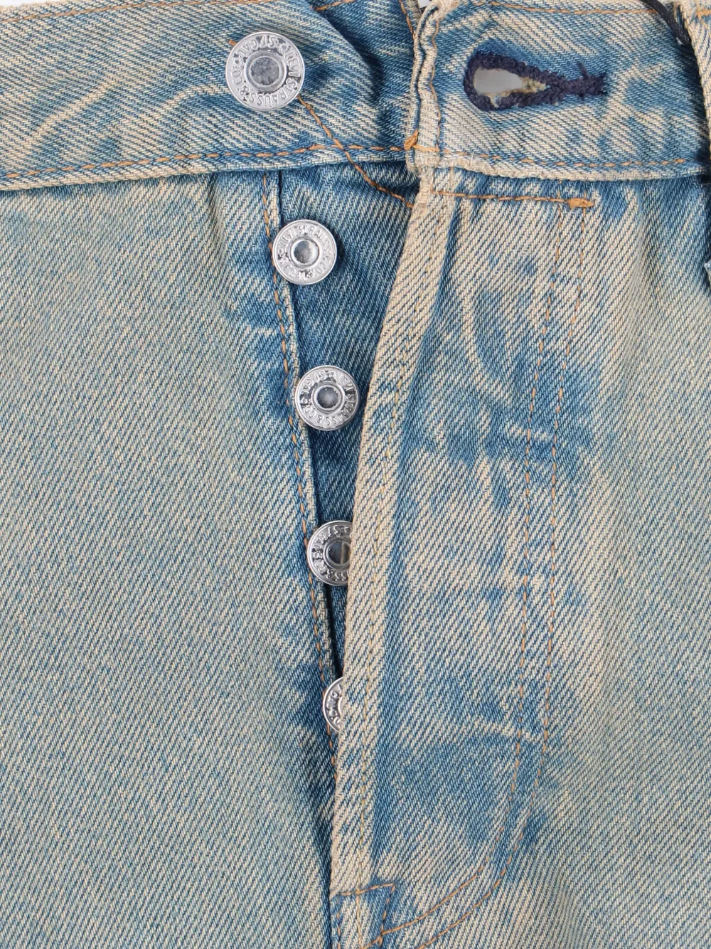 Levi's 501 button-fly jeans Blauw