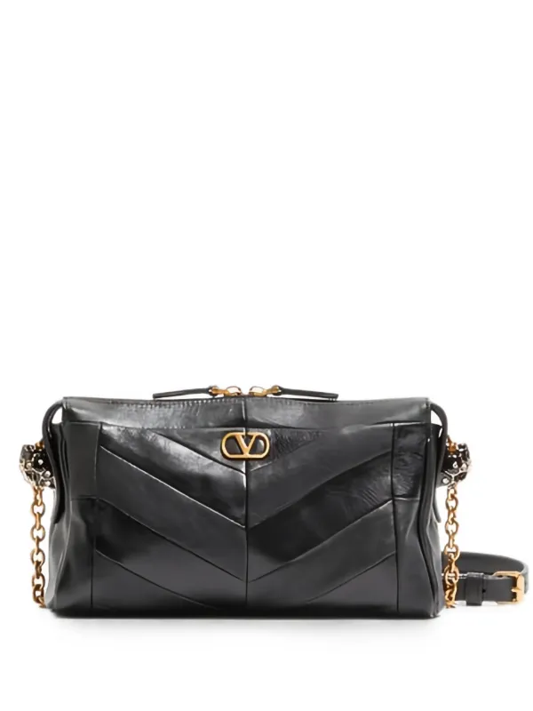 Valentino Garavani Panthea ショルダーバッグ S | ブラック | FARFETCH JP