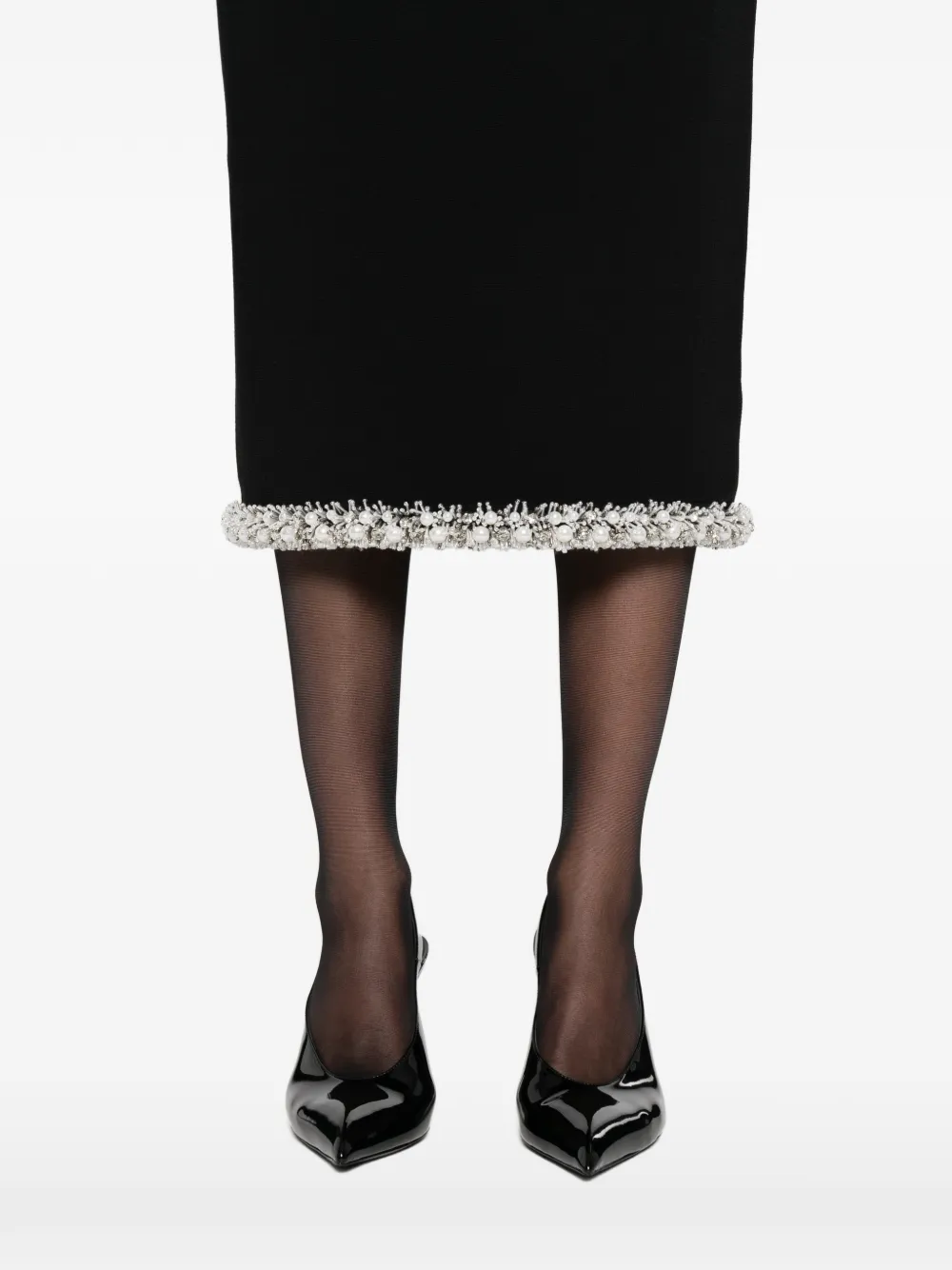 Simkhai Idina Midi Skirt In Black