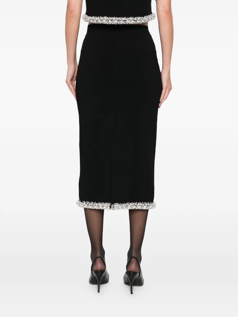 Simkhai Idina Midi Skirt In Black