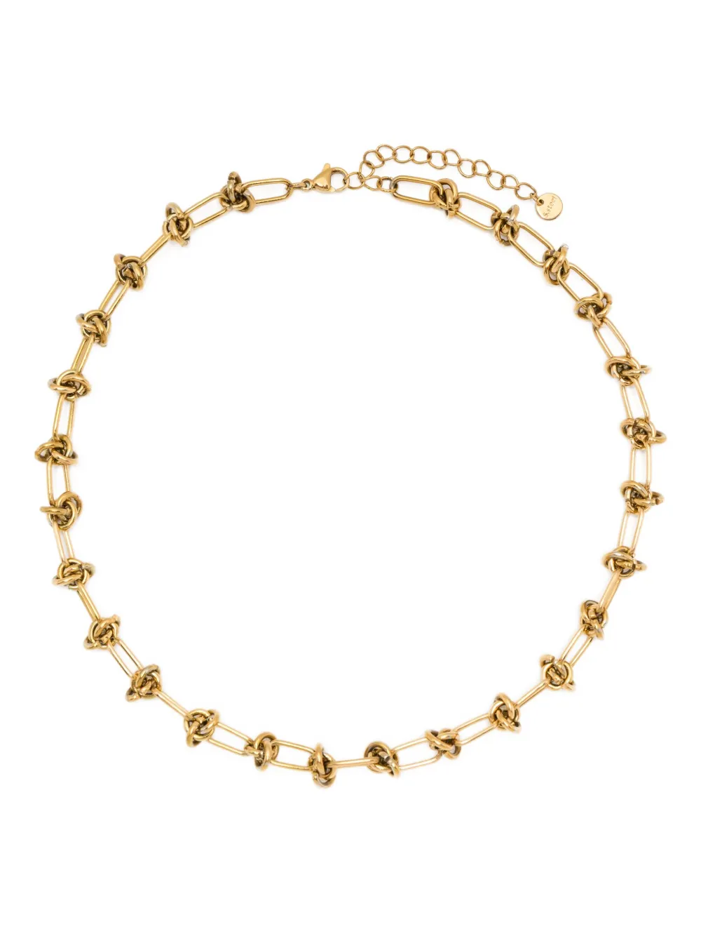 Blaklace Clip Necklace In Gold