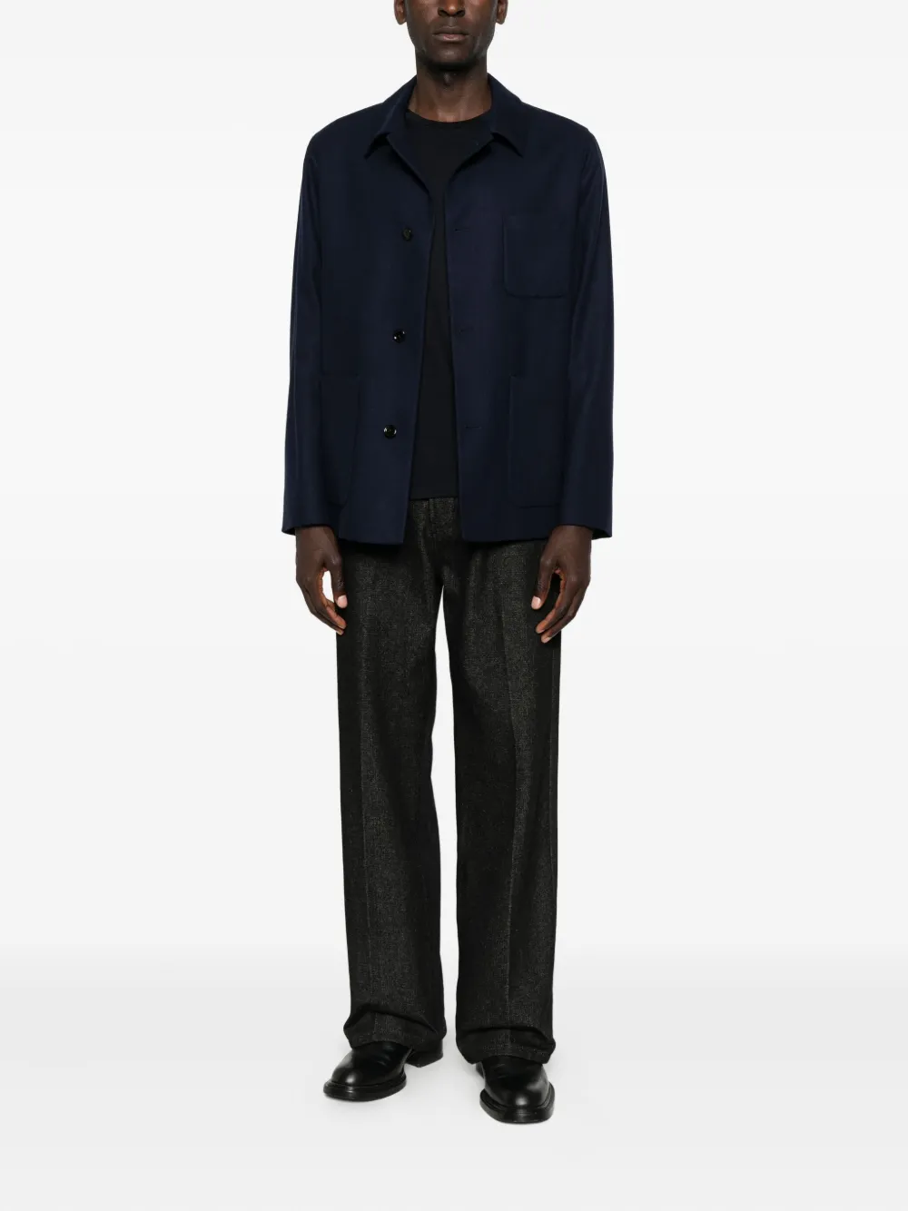 Lardini patch-pocket jacket | Shirt Jackets | Image 2
