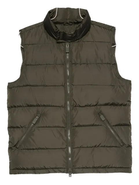 ASPESI gilet matelassé à fermeture zippée