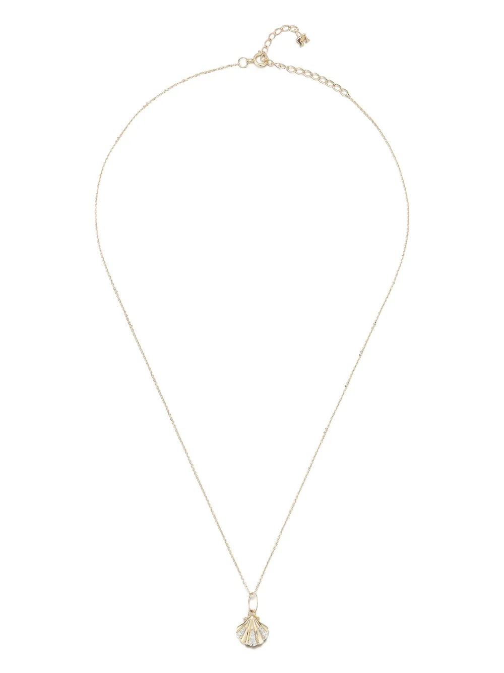 Mateo 14K yellow gold Petite Venus diamond necklace - ゴールドトーン Mateo 14K yellow gold Petite Venus diamond necklace - ゴールドトーン