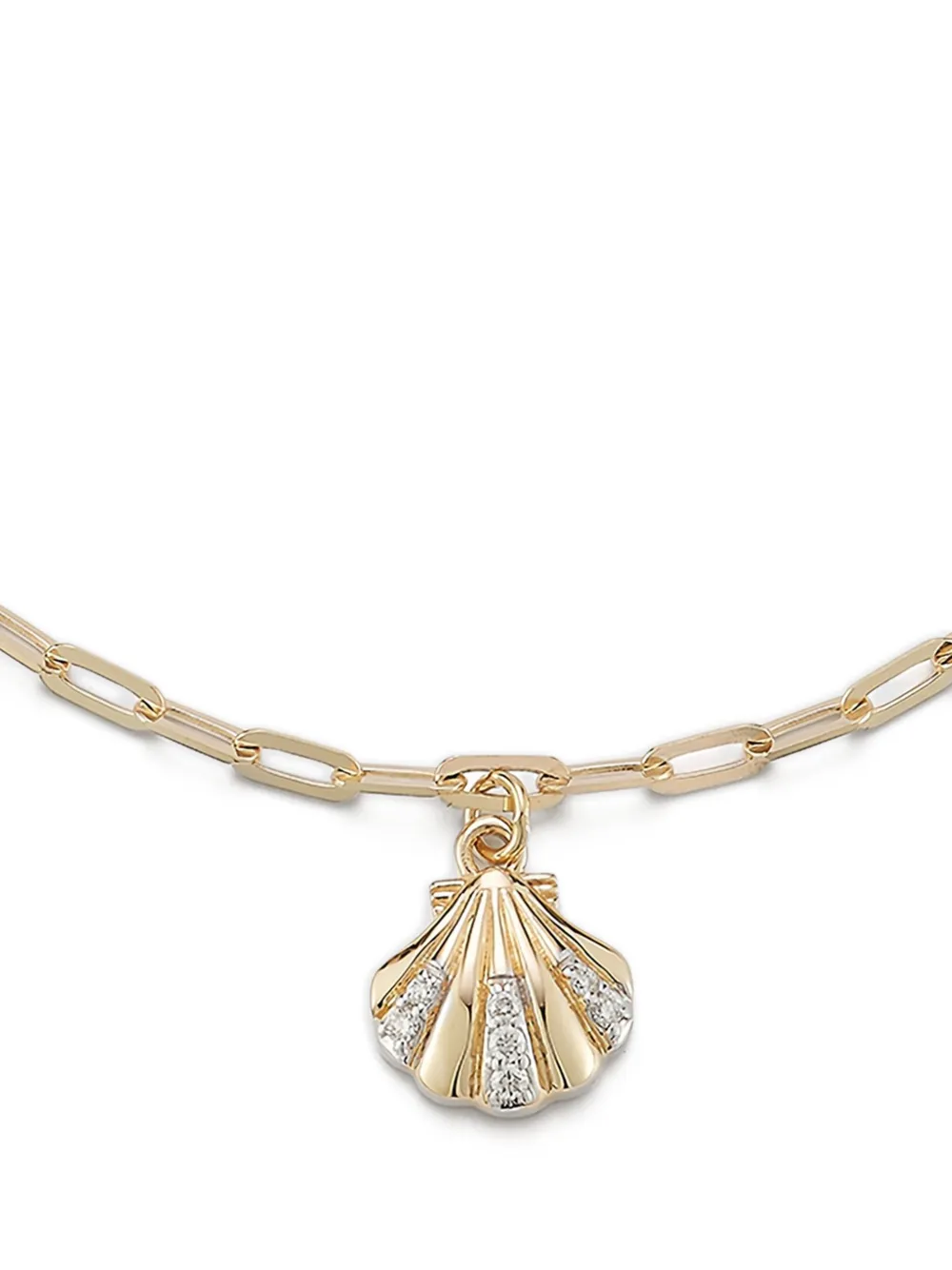Mateo 14K gold Petite Venus diamonds anklet | Image 2