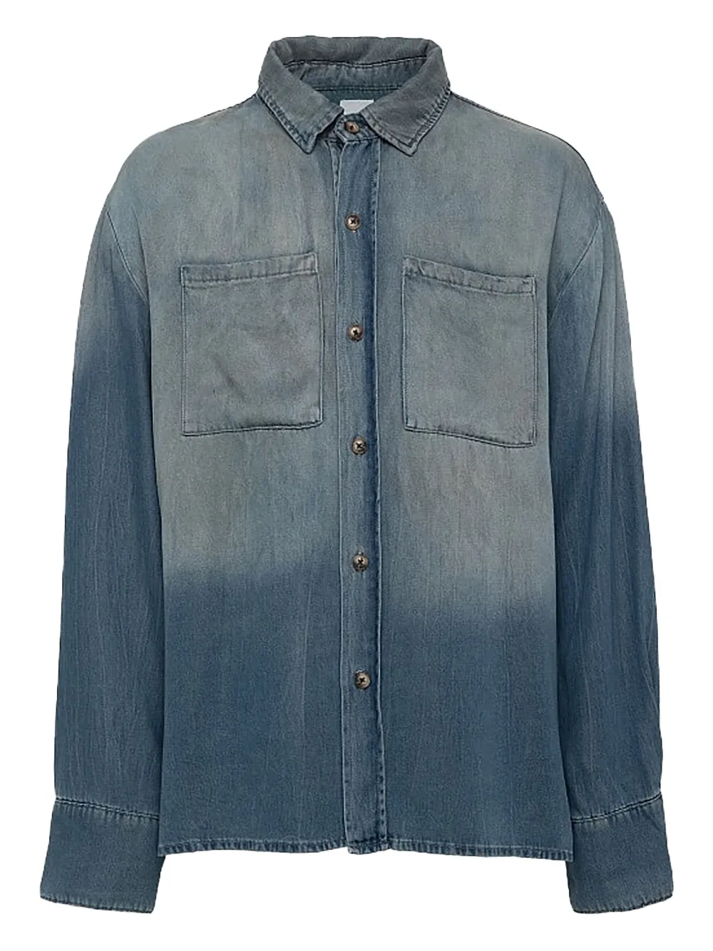 Alchemist Stadium Titan "faded Indigo" Shirt In Blue