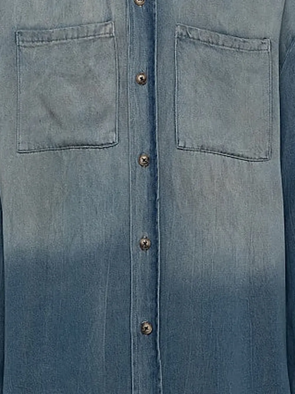 Alchemist Stadium Titan Faded Indigo overhemd - Blauw