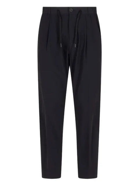 Herno pleated drawstring trousers