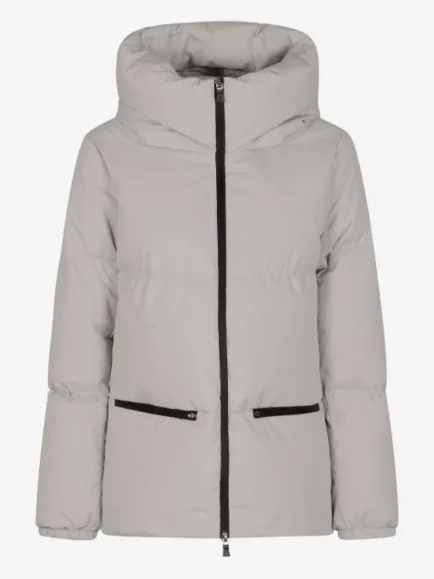 Herno logo-print padded jacket