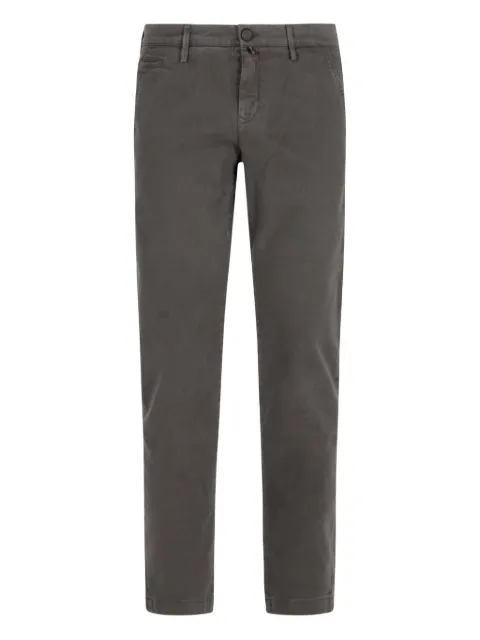 Jacob Cohën logo-plaque trousers