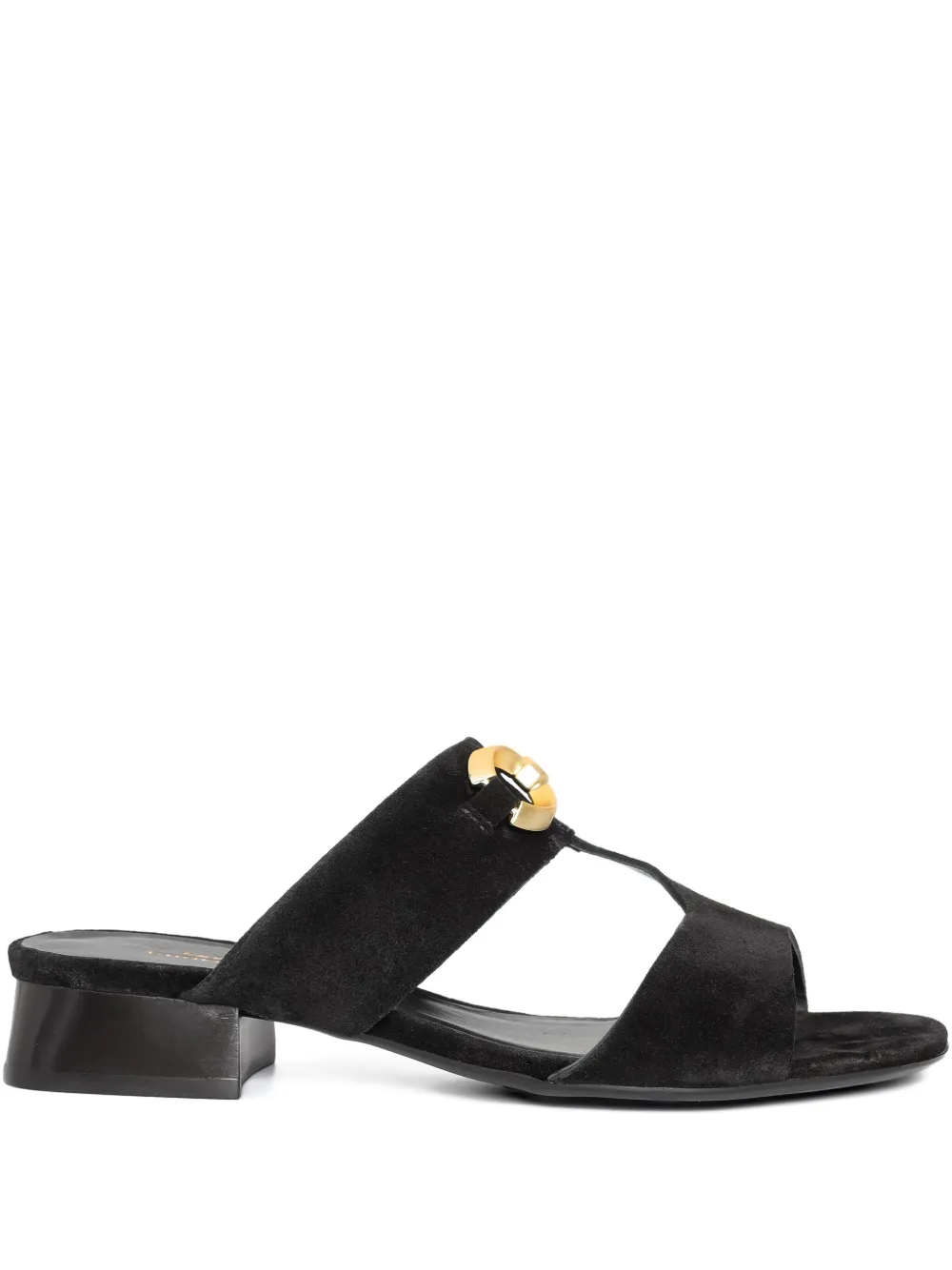 Sarah Chofakian 20 mm sandalen met dubbele bandjes Blauw