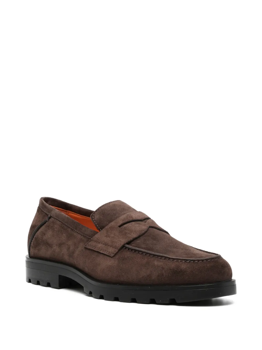 Santoni Carlo loafers Brown
