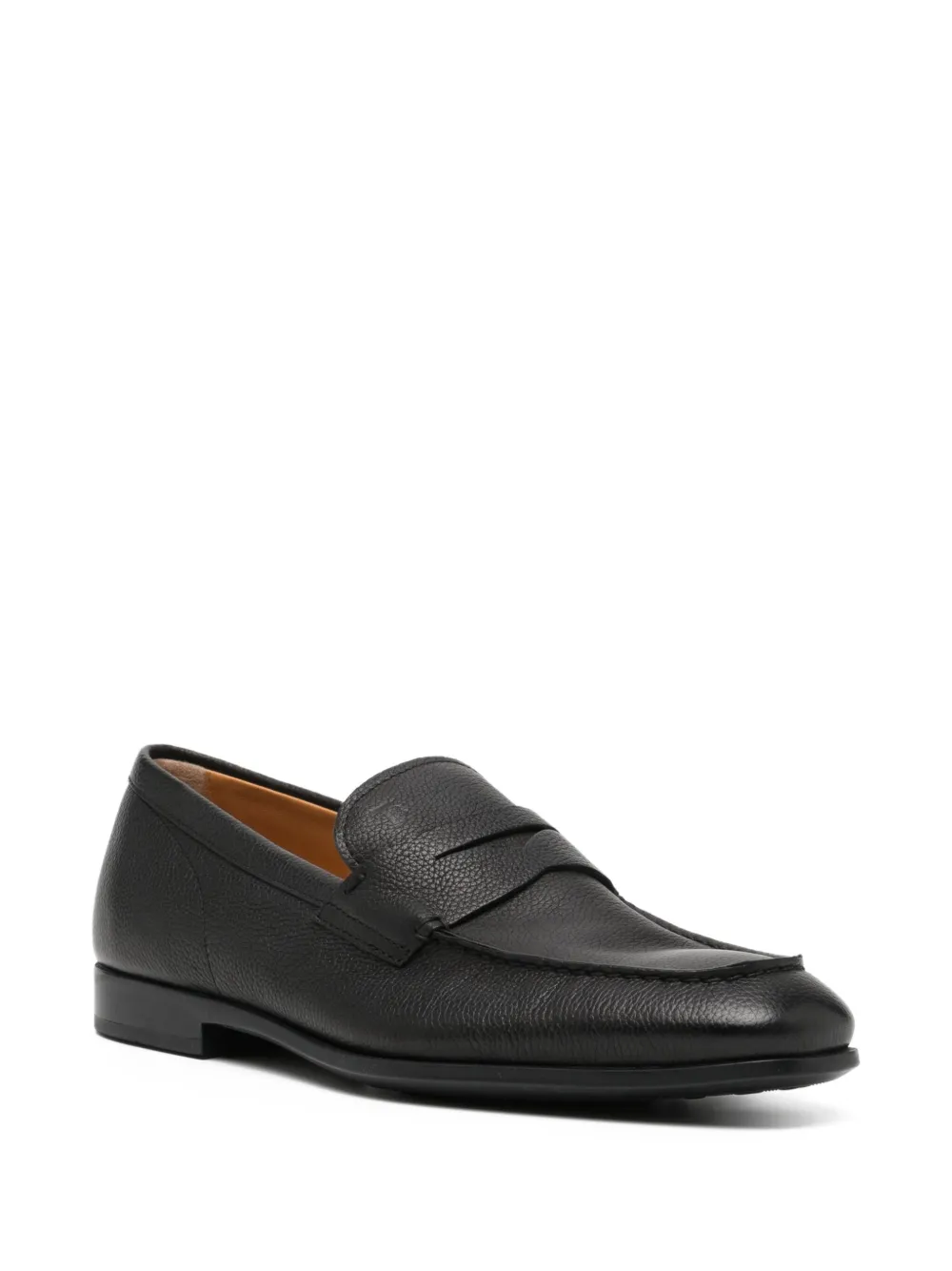 Santoni Penny loafers Zwart