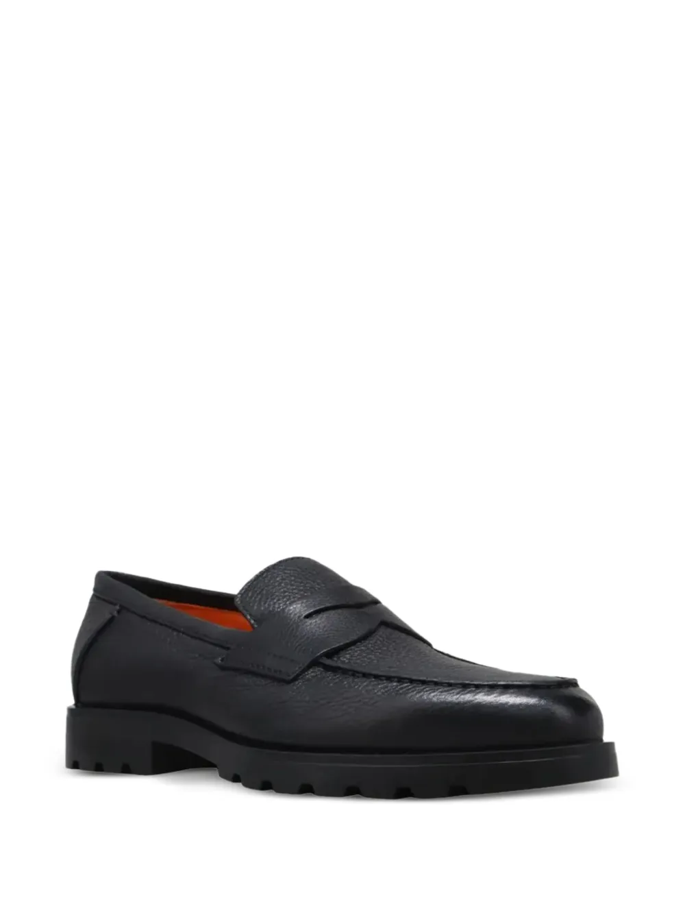 Santoni Penny loafers - Black
