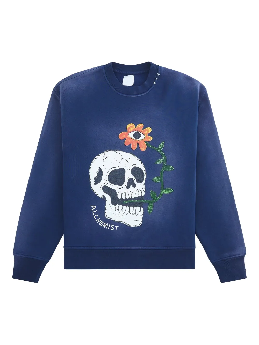 Alchemist snake-skull sweatshirt | Blue | Image 1
