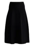 St. John pleated midi skirt - Black