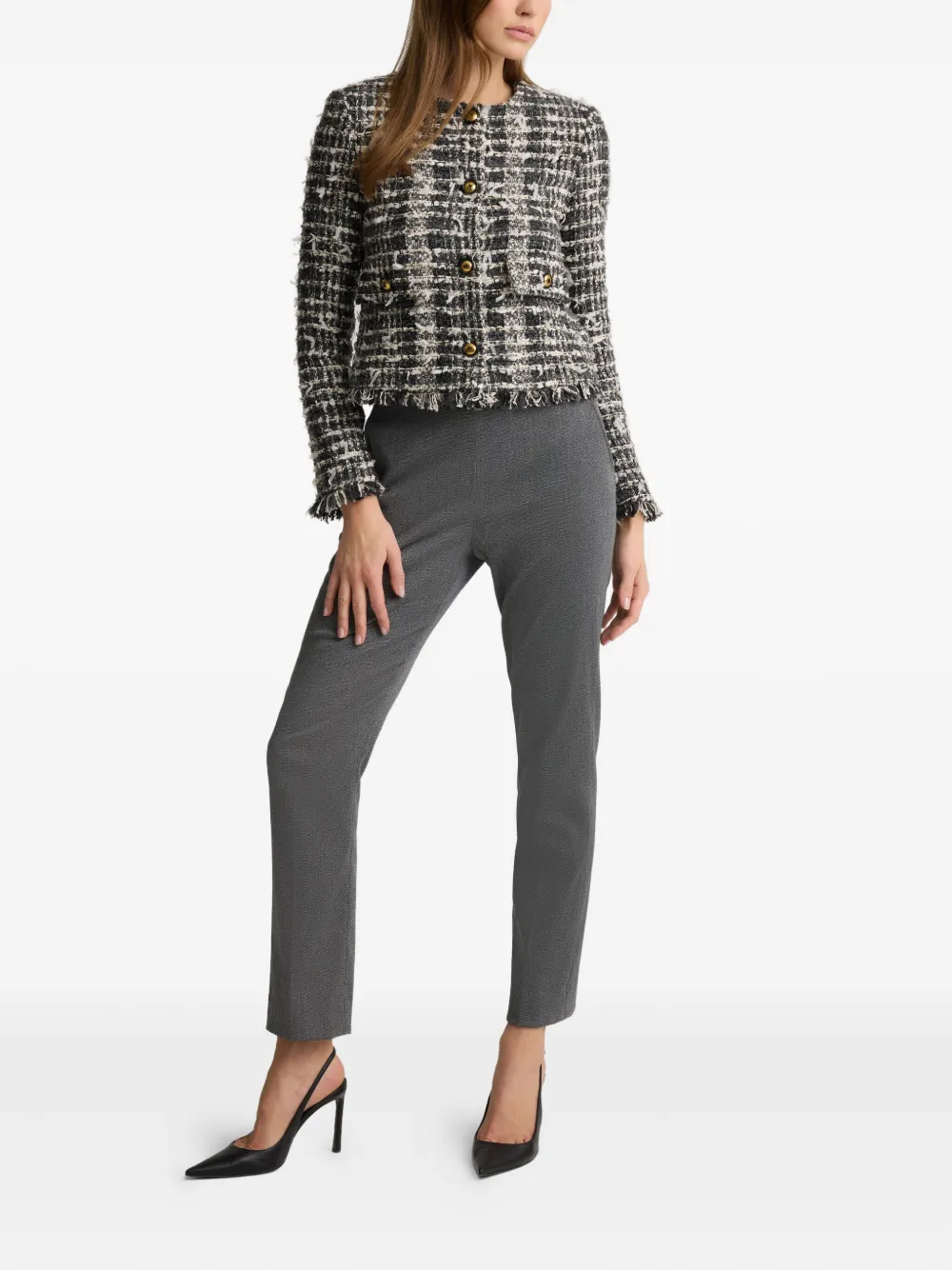 St John Emma Trousers In Gray