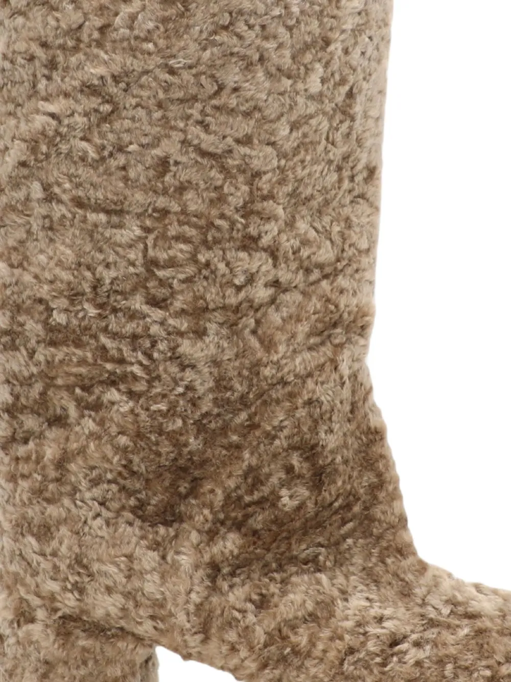 Casadei textured boots Neutrals