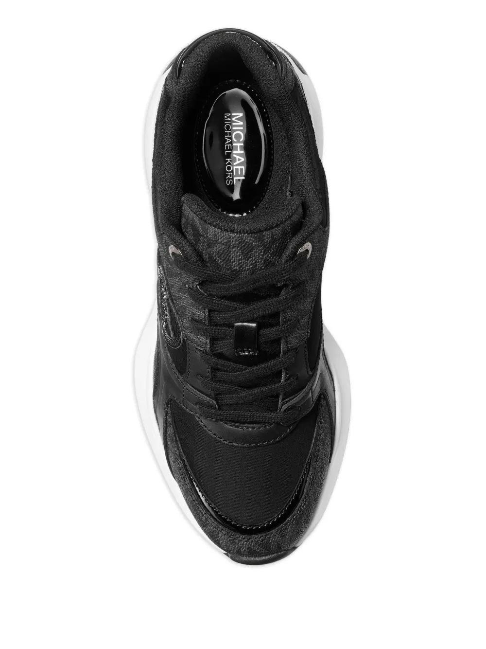 Michael Kors logo-plaque chunky trainers Black