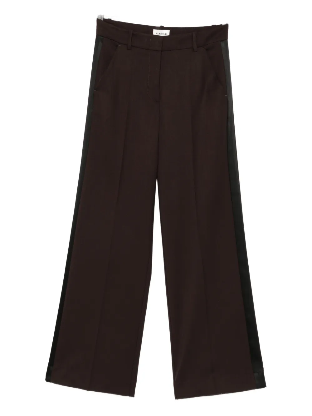 P.A.R.O.S.H. side-stripe trousers - Marrone