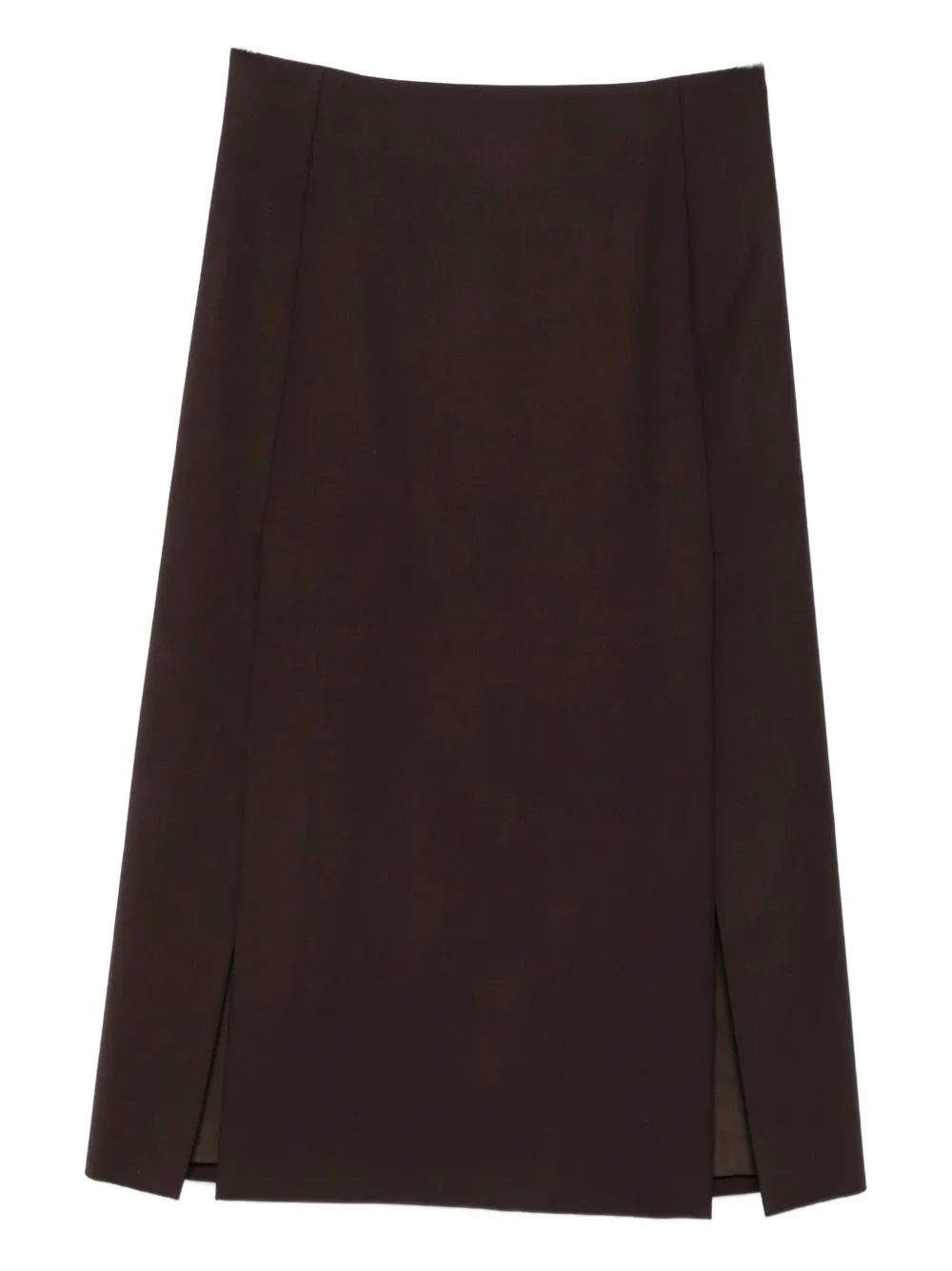 P.a.r.o.s.h Side-split Skirt In Black