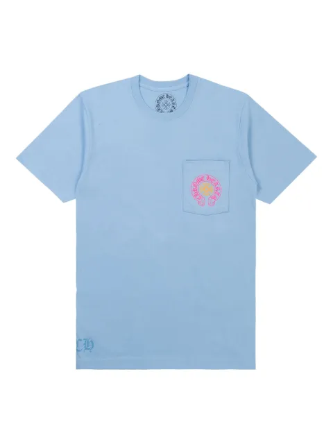 Chrome Hearts Stadium Miami Exclusive Horseshoe "Blue" T-shirt