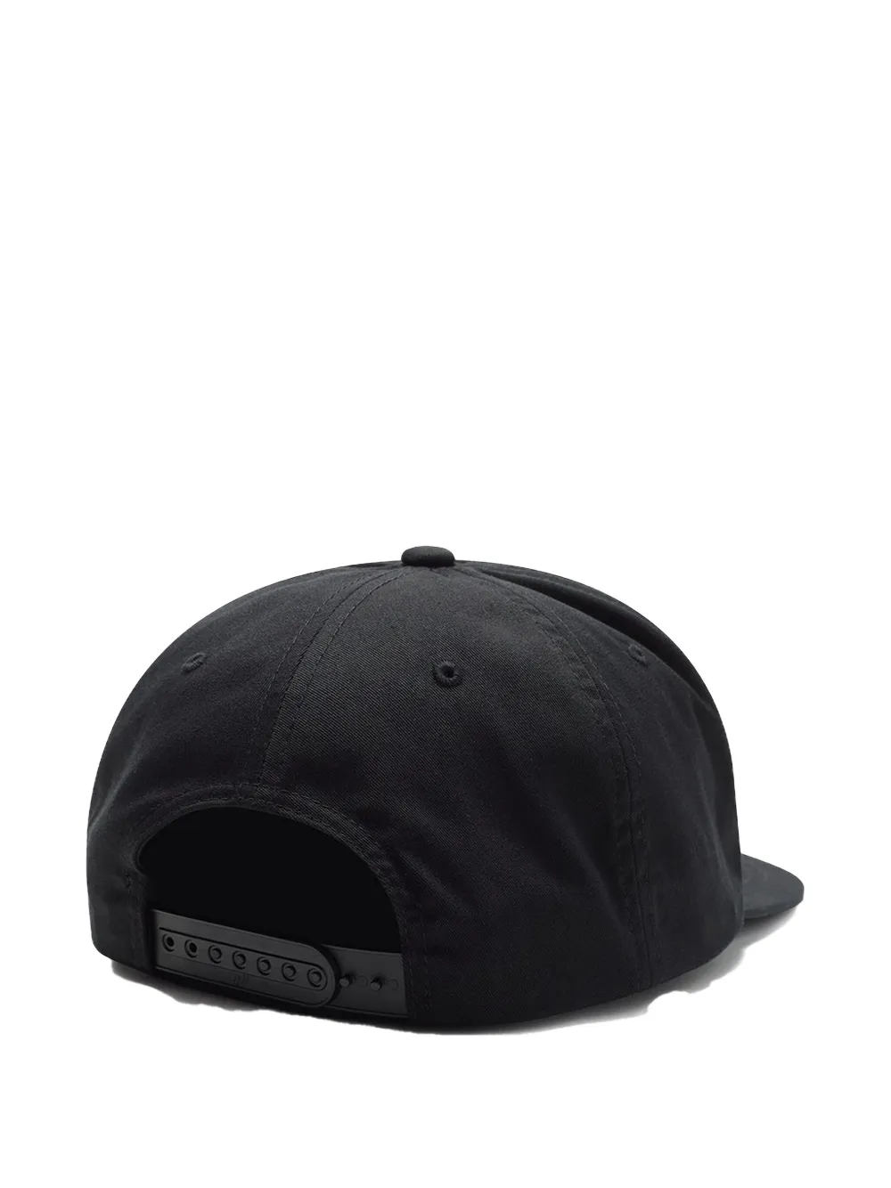 Undefeated Stencil pet met drukknoop - Zwart