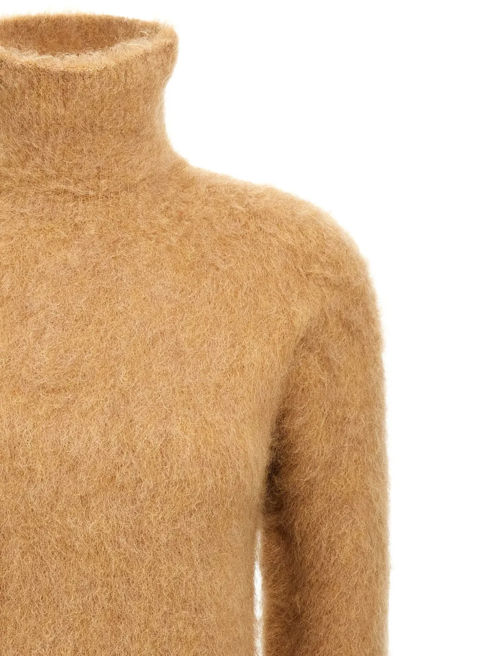Sportmax Trui met hoge hals Beige