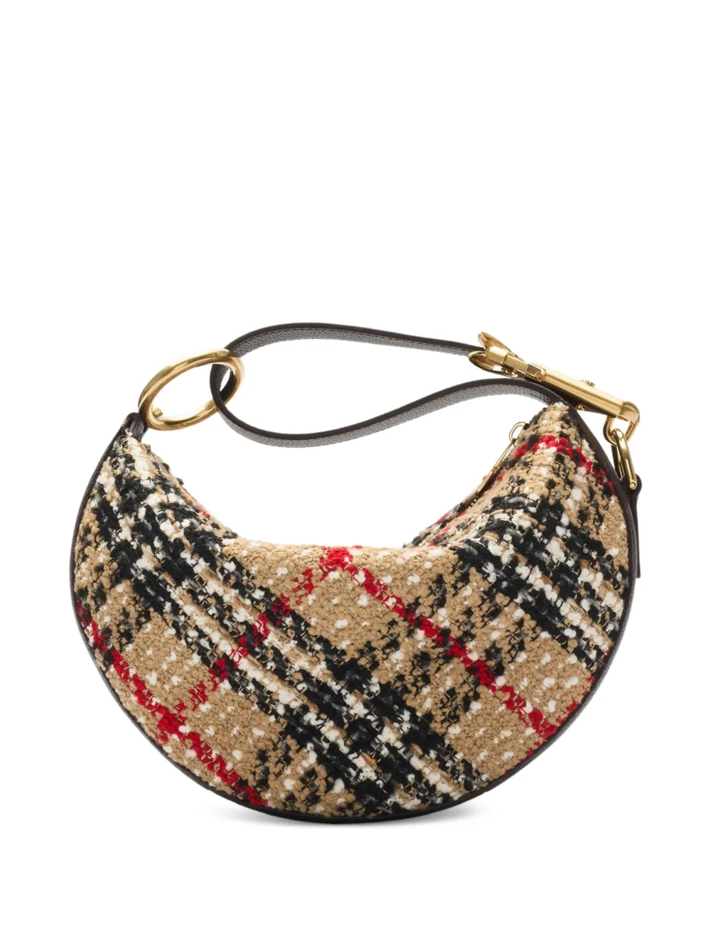 Burberry Shopper met print Bruin