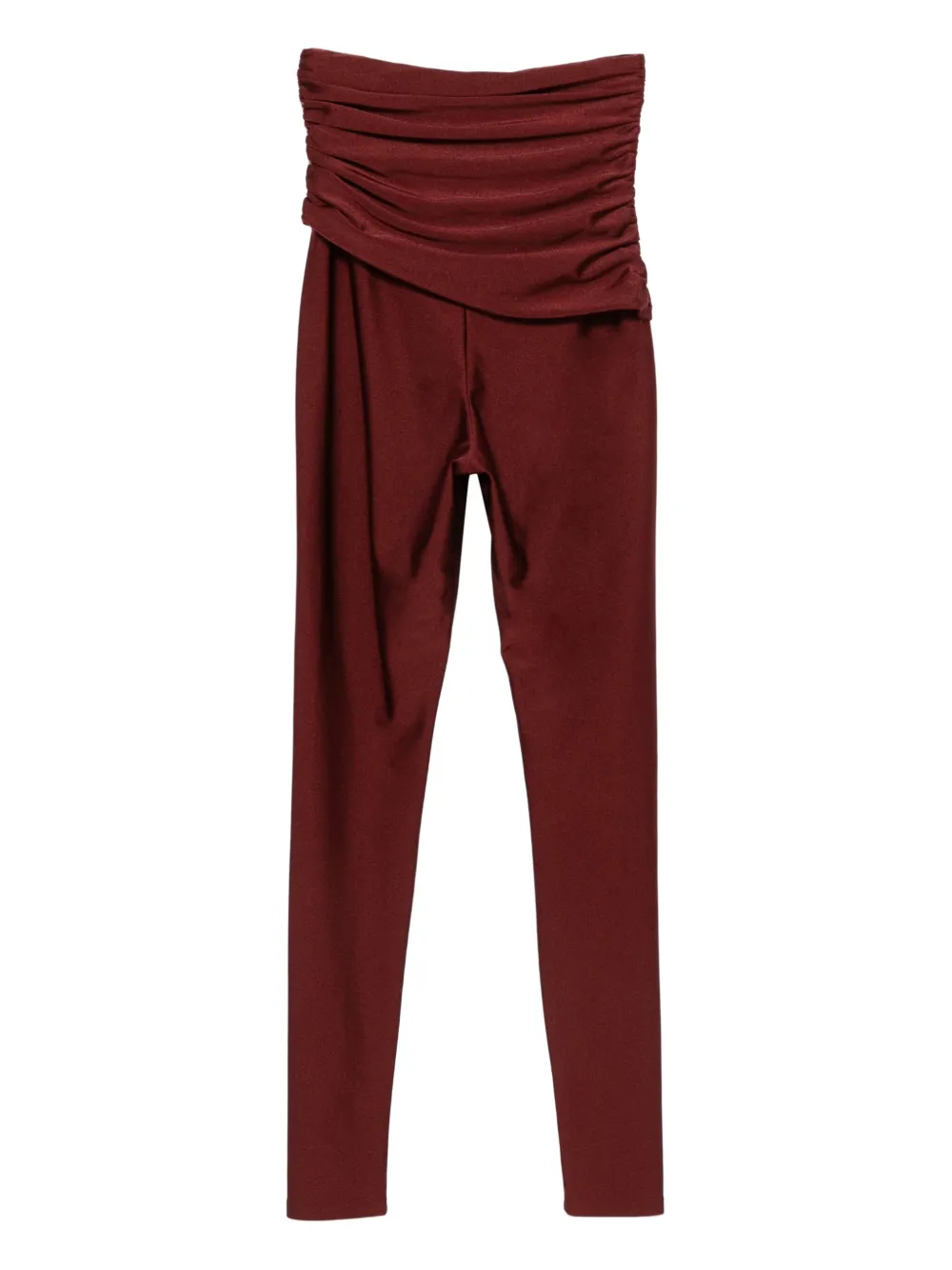 THE ANDAMANE ruched-detail trousers | Straight-Leg Pants | Image 2