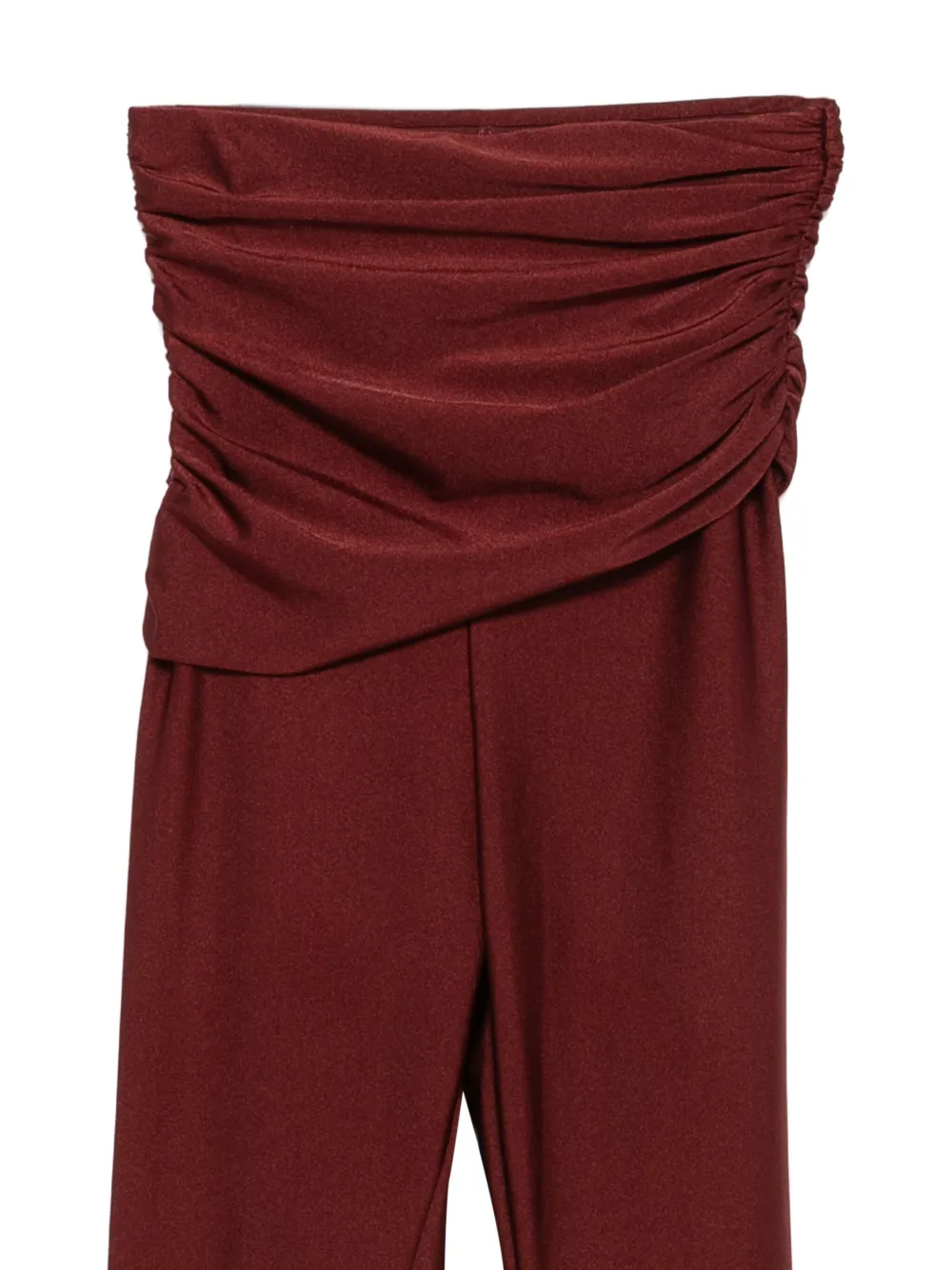 THE ANDAMANE Broek met ruches Rood