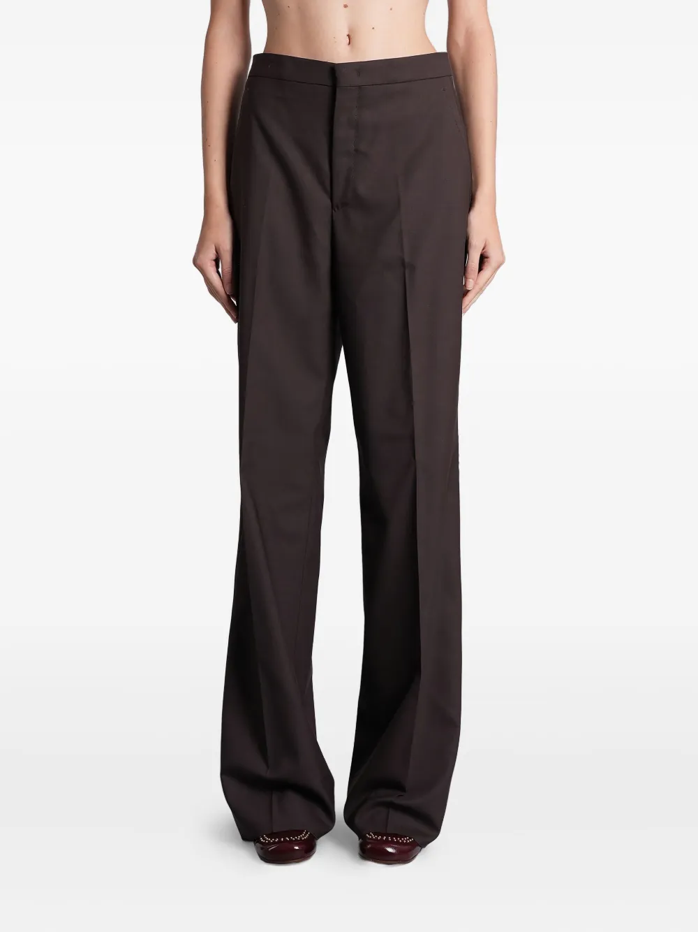 Tagliatore Double-breasted Tailored Suit In Brown