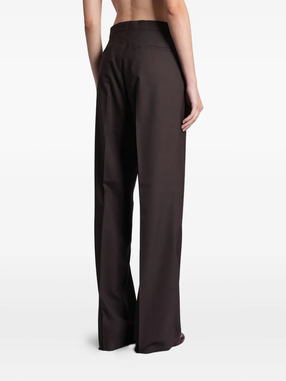 Tagliatore Double-breasted Tailored Suit In Brown