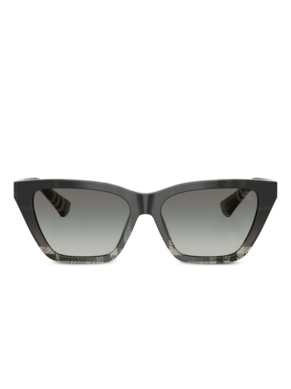 Burberry check-pattern cat-eye sunglasses | Grey | Image 1